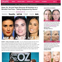 Shape Magazine - Skin Care and Wrinkle Cures