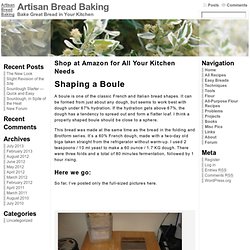 Artisan Bread Baking