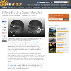 5 Face-Shaping Genes Identified