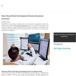 Important Skills of SharePoint Development that You Need to Know