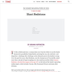 Shari Redstone Is on the 2020 TIME 100 List