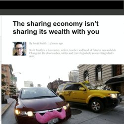 The sharing economy isn’t sharing its wealth with you
