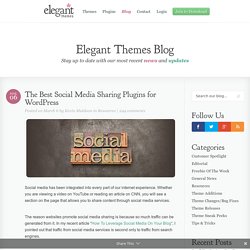 The Best Social Media Sharing Plugins for WordPress