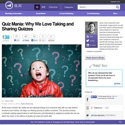 Quiz Mania: Why We Love Taking and Sharing Quizzes