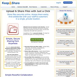 File Sharing Sites: Share Files in a Collaborative Workspace