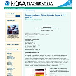 NOAA Teacher at Sea Blog