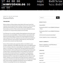 SharknAT&To - Nomotion Blog