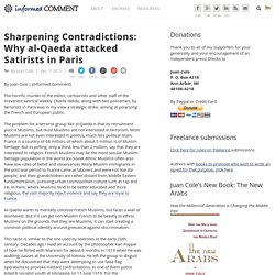 Sharpening Contradictions: Why al-Qaeda attacked Satirists in Paris