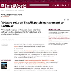 VMware sells off Shavlik patch management to LANDesk