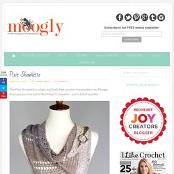Pixie Shawlette - Free One Skein Crochet Pattern on Moogly