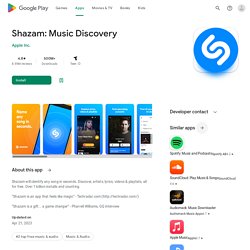 Shazam - Android Market