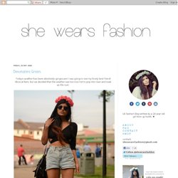 She Wears Fashion - UK Fashion blog: May 2013