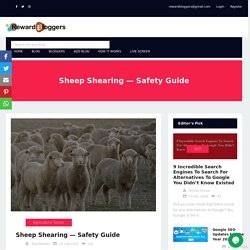 Sheep Shearing — Safety Guide