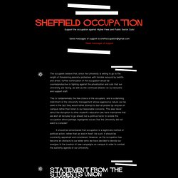 Sheffield Occupation