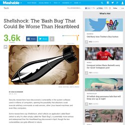 Shellshock: The 'Bash Bug' That Could Be Worse Than Heartbleed