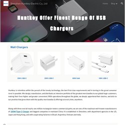 Shenzhen Huntkey Electric Co., Ltd - Huntkey Offer Finest Range Of USB Chargers
