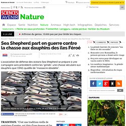 Sea Shepherd part en guerre contre la chasse aux dauphins des îles Féroé