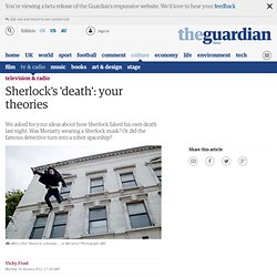 Sherlock's 'death': your theories