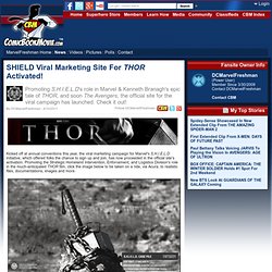 SHIELD Viral Marketing Site For THOR Activated!