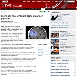 Stem cell shield 'could protect cancer patients'