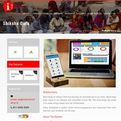 Shikha Guru (School Management System) Product - Indev