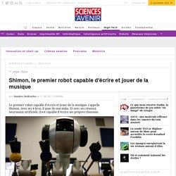 Deep Shimon : le premier robot capable d'écrire et jouer de la musique