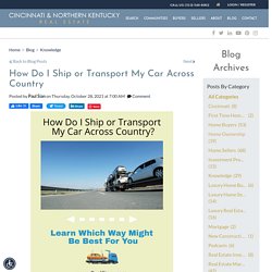 How Do I Ship My Car Across Country?