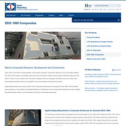 Ingalls Shipbuilding: DDG 1000 Composites