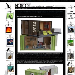 Model Shipping Container Homes