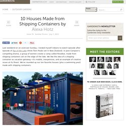 10 Houses Made from Shipping Containers: Gardenista