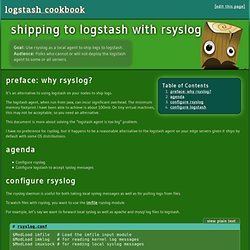 shipping to logstash with rsyslog - logstash cookbook