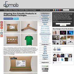 Shipping Eco-Friendly Products in Mulfunctional Packages