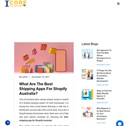 What Are The Best Shipping Apps For Shopify Australia?