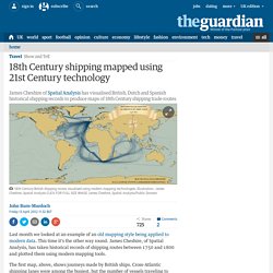 18th Century shipping mapped using 21st Century technology