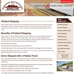 Flat Bed Trailers & Commercial Flatbed Trucking