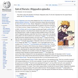 List of Naruto: Shippuden episodes