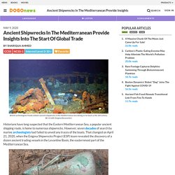 Ancient Shipwrecks In The Mediterranean Provide Insights Into The Start Of Global Trade Kids News Article