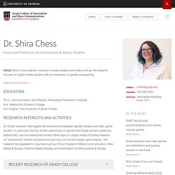 Shira Chess – Grady College