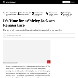It’s Time for a Shirley Jackson Renaissance