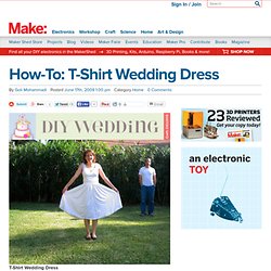 T-Shirt Wedding Dress