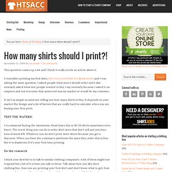 How to Start a Clothing Line - t-shirt business, clothing company