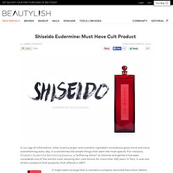 shiseido eudermine revitalizing essence
