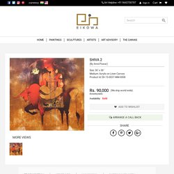 Buy Shiva 2 Painting by Amol Pawar Online - Eikowa