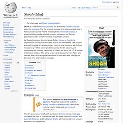 Shoah (film)