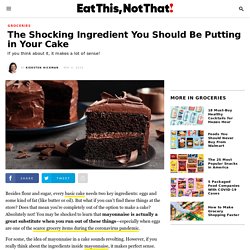 The Shocking Ingredient You Should Be Putting in Your Cake