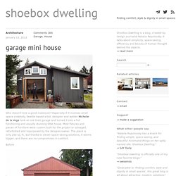 Garage Mini House