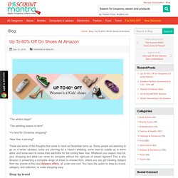 Up To 60% Off On Shoes At Amazon - DiscountMantra