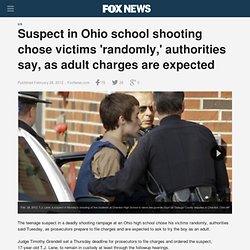 Suspected Gunman In Ohio School Shooting To Remain In Custody, Judge Rules