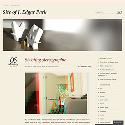 Shooting stereographic at jpixl . net