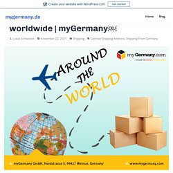 Shop on Amazon Germany and ship worldwide